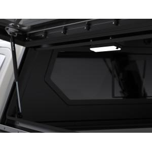 Hardtop Contour noir lisse avec fenêtre latérale Ford Ranger 2023+ Alu-Cab