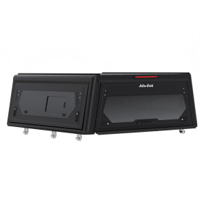 Hardtop Contour noir/ lisse avec fenêtre latérale pour Jeep Gladiator 2019+ Alu-Cab