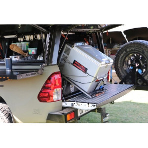 Plateau coulissant basculant pour réfrigérateur 50L Alu-Cab