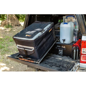 Plateau coulissant basculant pour réfrigérateur 80L Alu-Cab