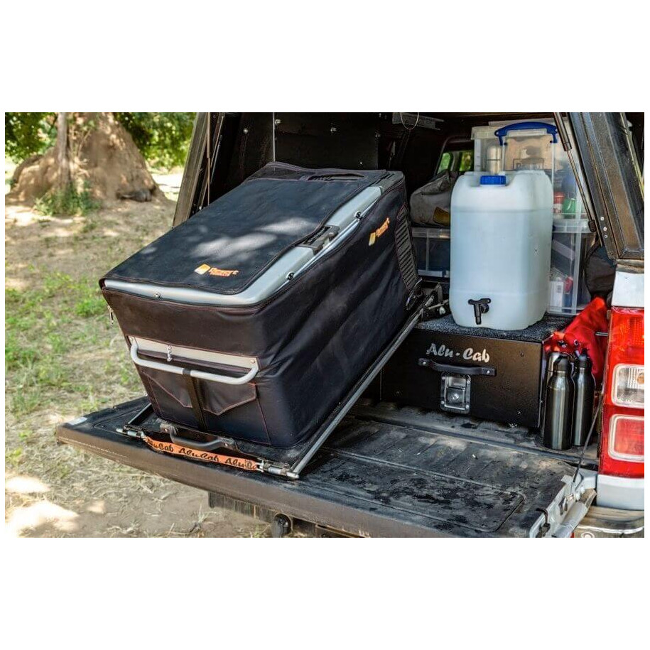 Plateau coulissant basculant pour réfrigérateur 80L Alu-Cab