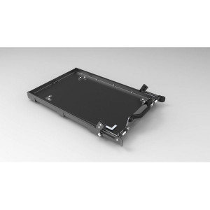 Plateau coulissant basculant pour réfrigérateur 80L Alu-Cab