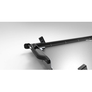 Plateau coulissant basculant pour réfrigérateur 80L Alu-Cab