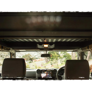 Toit relevable noir Alu-Cab Hercules G2 Land Cruiser 75 78
