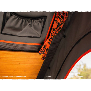Toit relevable beige Alu-Cab Hercules G2 Land Cruiser 75 78