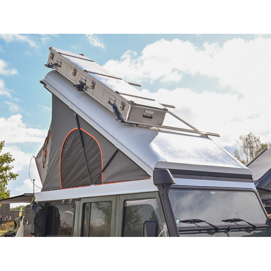 Toit ouvrant Alu-Cab "Icarus" pour Land Rover Defender blanc