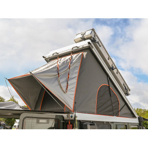Toit ouvrant Alu-Cab "Icarus" pour Land Rover Defender blanc