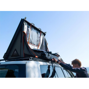 Tente de toit Alu-Cab noire RT-2S
