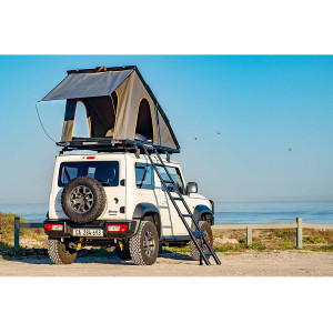Alu-Cab Aluminium-Telescopic ladder for Roof top tent 2 meter with bag
