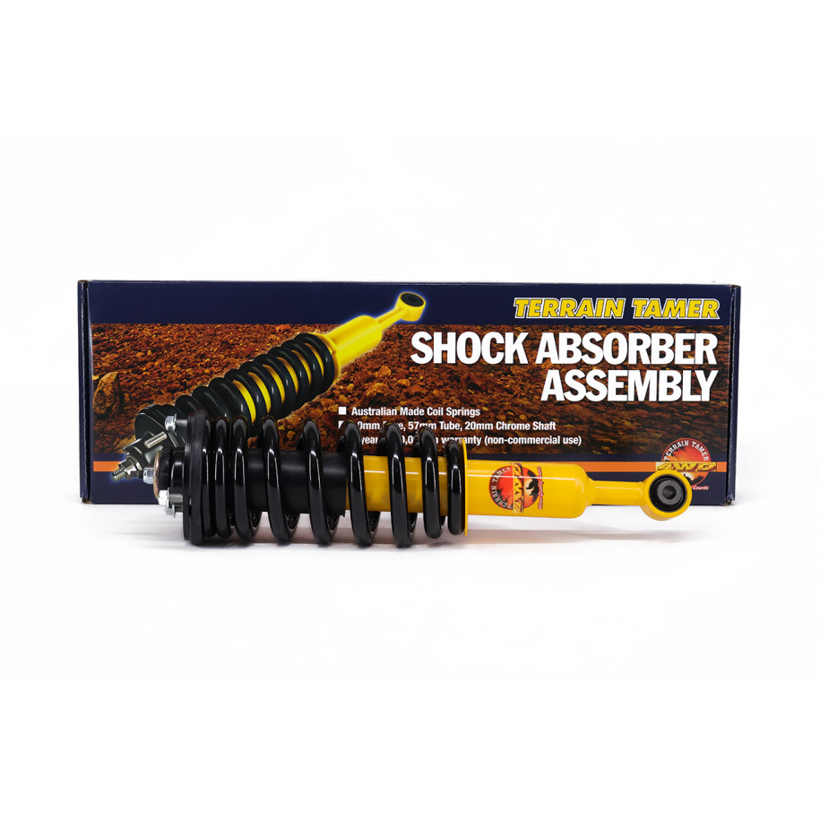 COIL OVER SHOCK ASSY PAIR RAISED 40-45MM TO 50KG