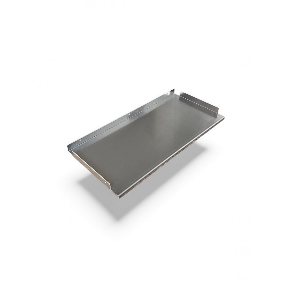 Etagère aluminium fixe pour coffre largeur (L X P) 500MM X 300MM