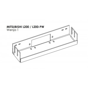 Platine de Treuil pour Mitsubishi L200 2010-2015 | Montpellier4x4.com