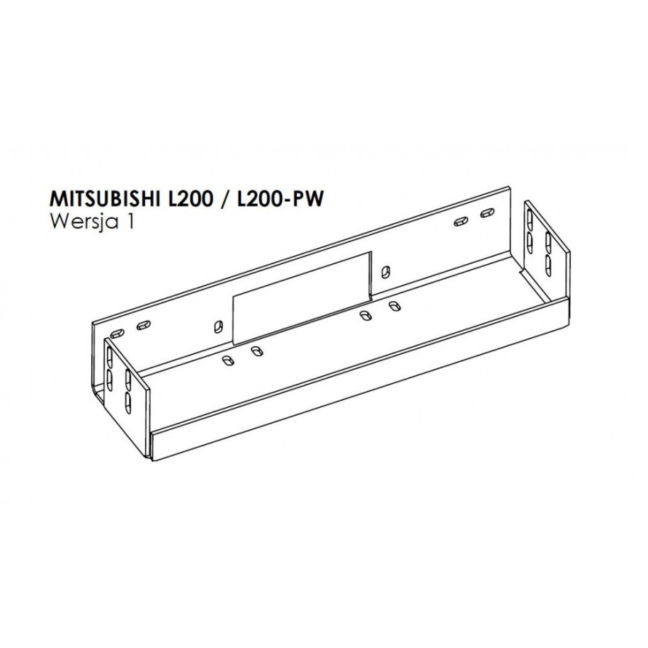 Platine de Treuil pour Mitsubishi L200 2010-2015 | Montpellier4x4.com