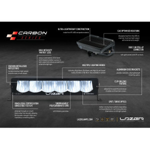 Kit intégration anti-brouillard Lazer Mercedes Sprinter W907 2018+
