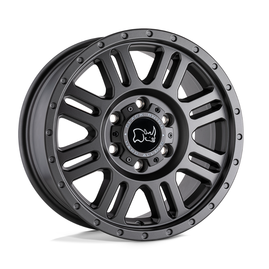 Jante alu Black Rhino Yellowstone 8x16 6x130 ET38 CB84.1 Matte Gun Metal