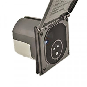 Improve your offroad experience with Alu-Cab SparePart Khaya Camper External Socket CEE
