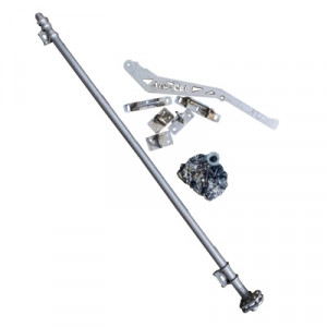 Improve your offroad experience with Alu-Cab SparePart Canopy/Khaya Camper Toggle Clamp for Back Door