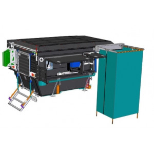 Support Alu-Cab pour Shower Cube - Khaya Camper et XC Canopy Camper