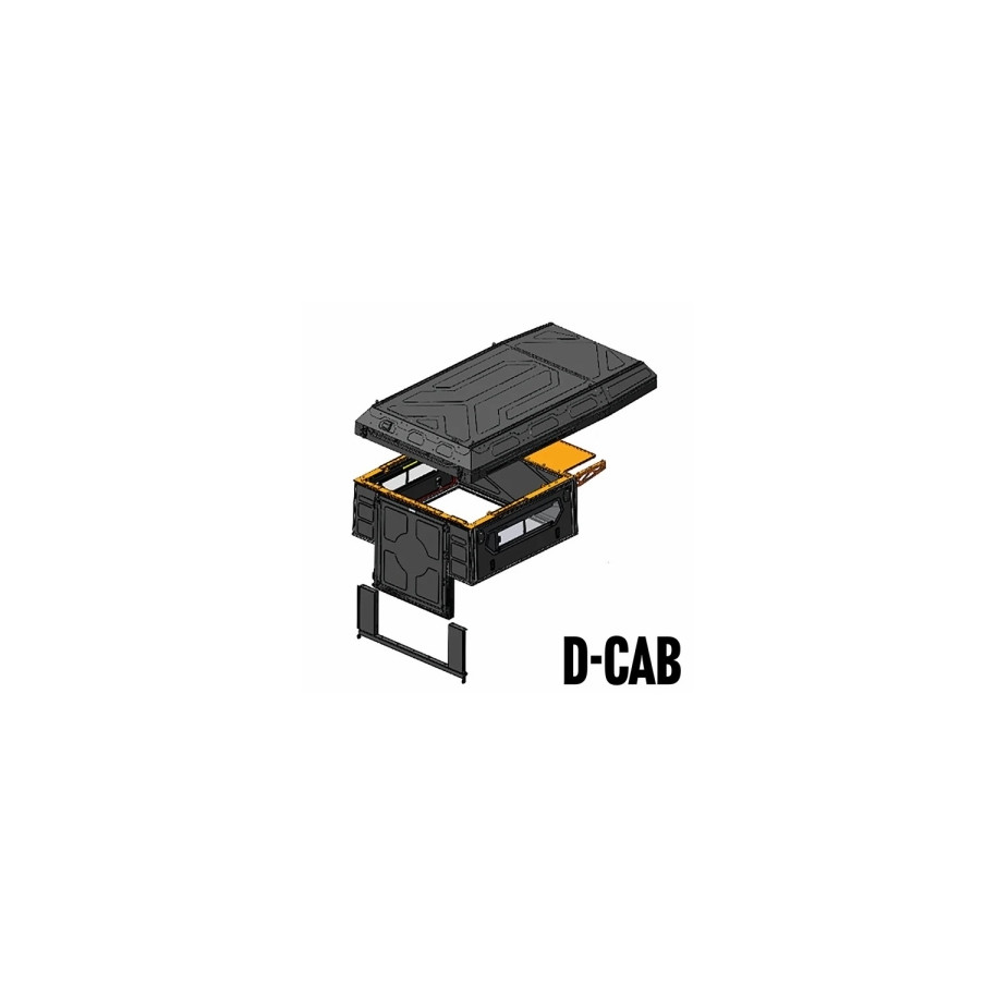 Improve your offroad experience with ModCAP kit and stand for Alu-Cab Family double-cabin roof tent