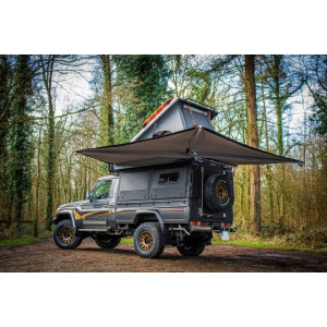 Canopy Camper Toyota Land Cruiser 79 cabine simple en noir