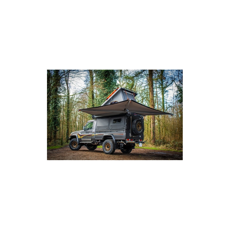 Canopy Camper Toyota Land Cruiser 79 cabine simple en noir