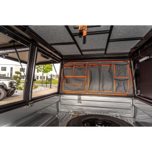 Canopy Camper Toyota Land Cruiser 79 cabine simple en noir