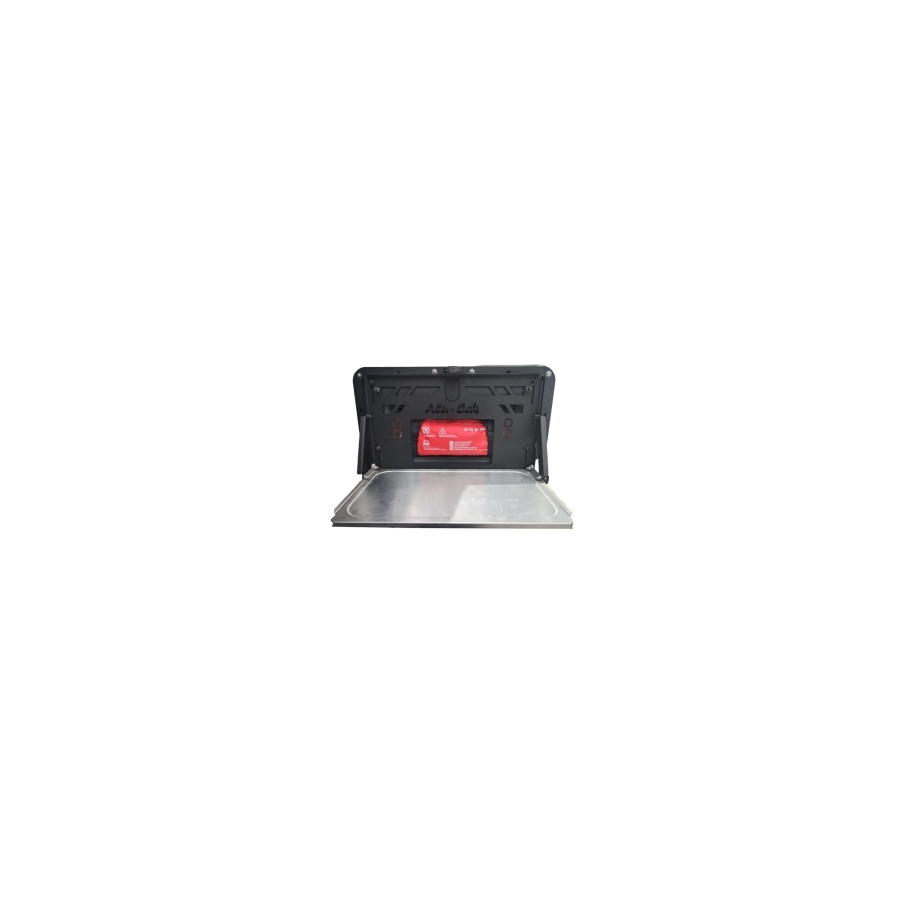 Improve your offroad experience with Alu-Cab Folding Table Mounting Kit for the Ineos Grenadier Rear Door