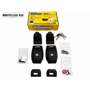 Kit complet du lot de 4 serrures