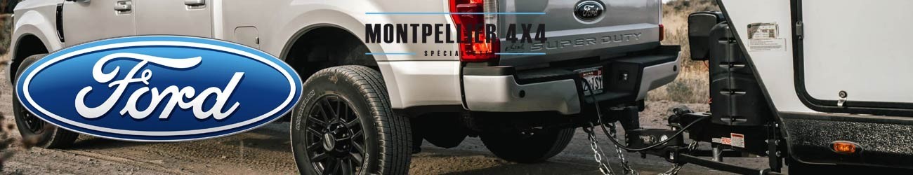 Attelages et accéssoires remorquages pour 4x4 et pick-up Ford