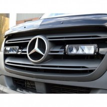 Lighting kit for Mercedes sprinter. integration of led kit in sprinter grille