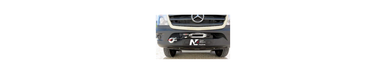 Platine de treuil pour pare-choc Mercedes Sprinter 