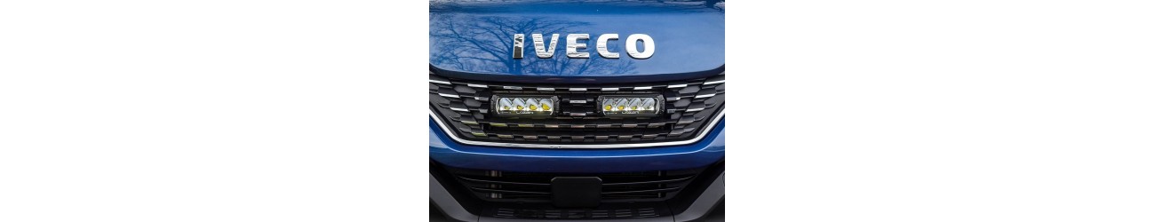Kit éclairage pour Iveco Daily. intégration kit leds dans calandre Iveco Daily