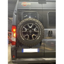 Rear wheel carrier for Fiat Ducato
